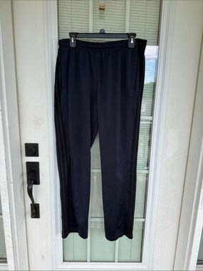 Men's Adidas Athletic Track Pants Sweatpants - Navy